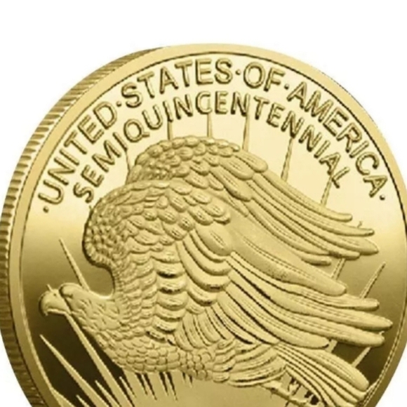 NEW President Donald J Trump collector coin Liberty Coin Semiquintennial - Picture 7 of 8